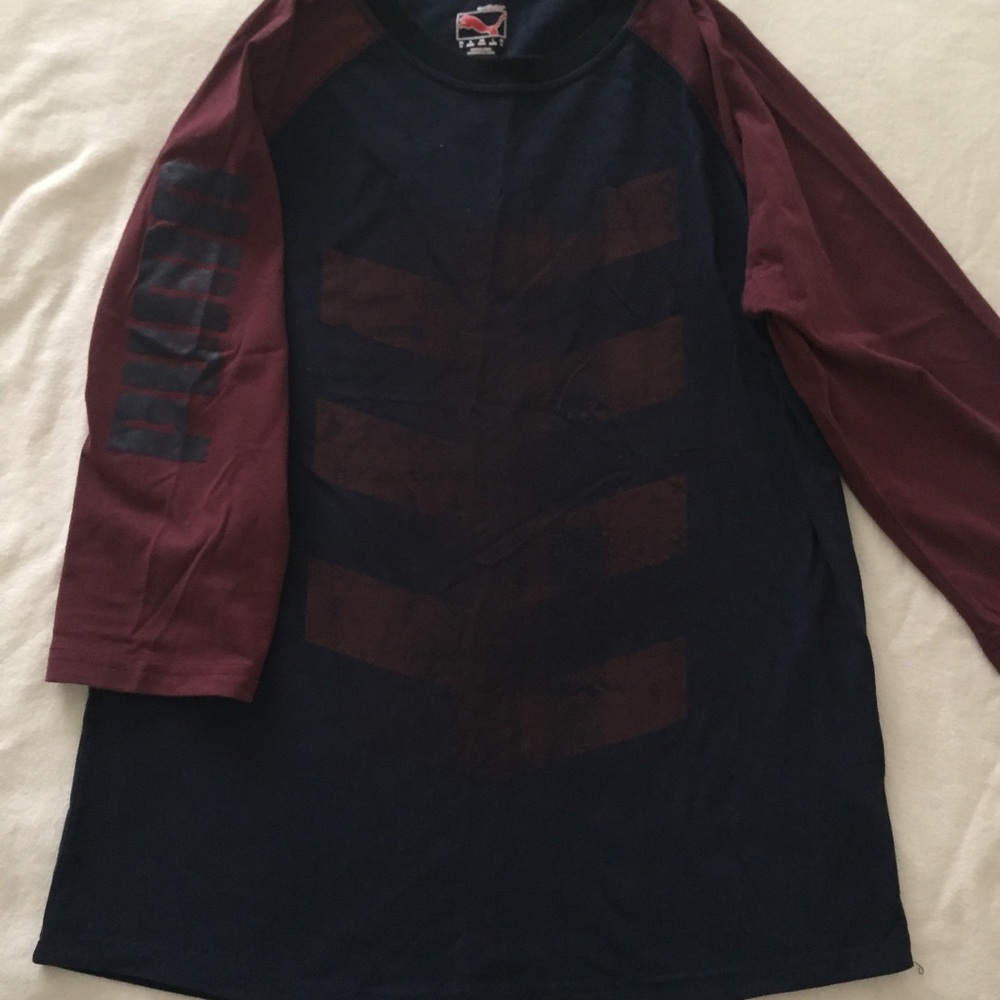 PUMA men's 3/4 sleeve shirts /Size M